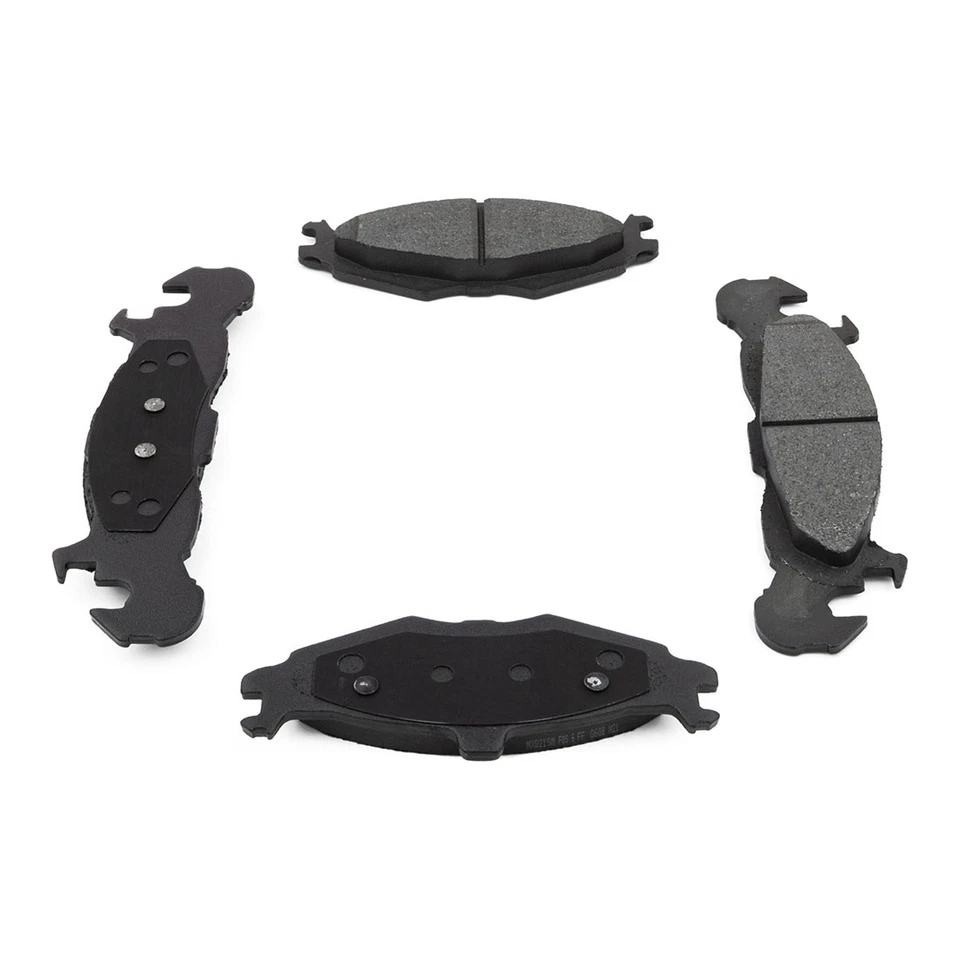 Kit de pastillas de freno rotores de disco delanteros para Dodge 600 1984-1988 Foto 2 de 4