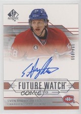2014-15 SP Authentic Future Watch Auto 984/999 Sven Andrighetto #278 Auto 2o7