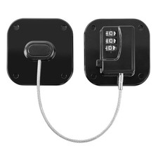 Refrigerator Lock - Heavy Duty Fridge Freezer Safety Latch for Babies Tod...
