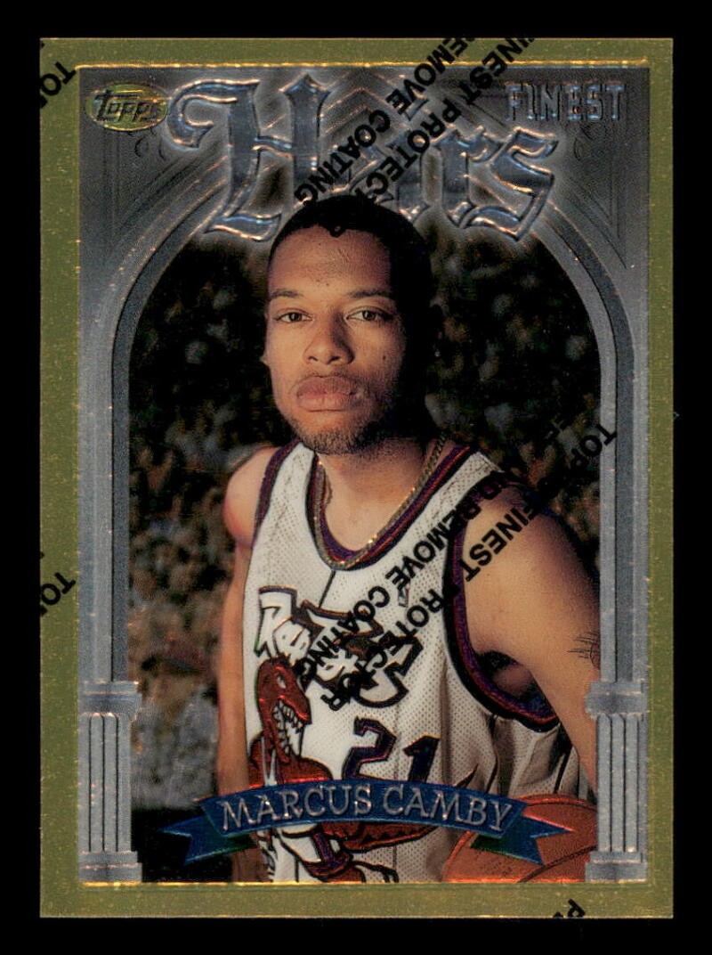1996-97 Topps Finest Gold Rare SP #282 Marcus Camby Short Print