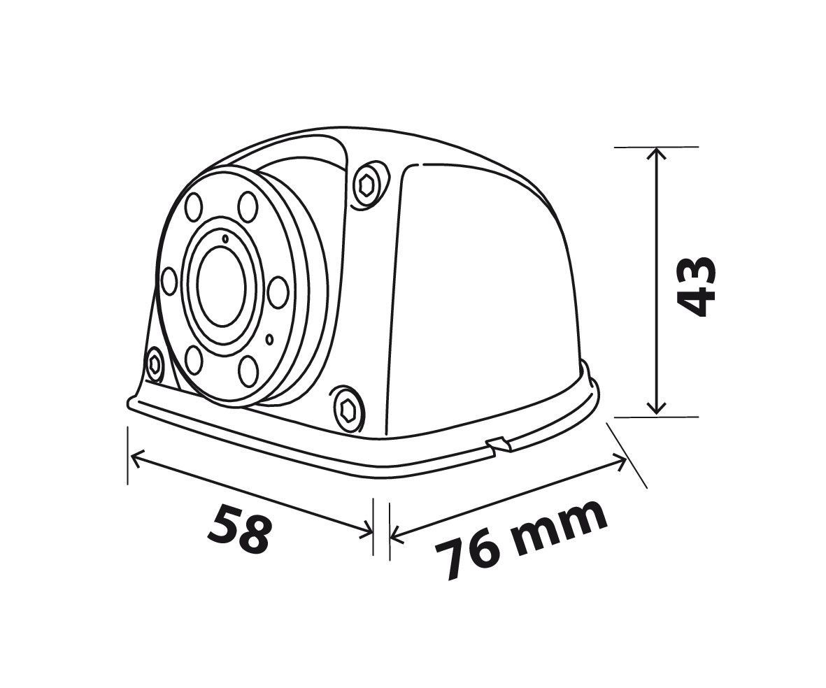 Telecamera T3 Alta Definizione | Sicurezza Casa e Ufficio - Shop Online - 2