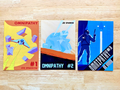 Omnipathy Isuess 1   3, Comics by Joe Sparrow.