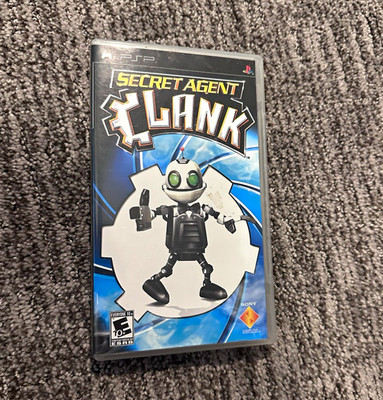 Sony Secret Agent Clank PSP UMD Complete Manual Ratchet & Clank E10+ 2008