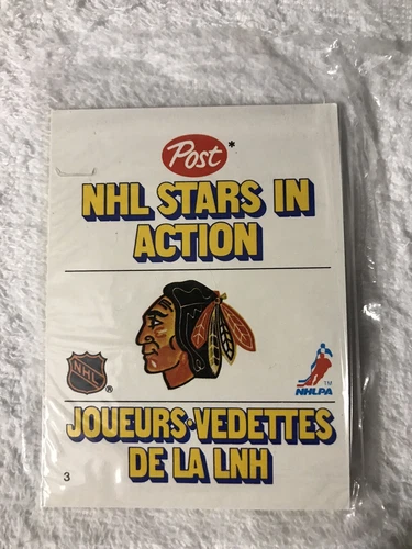 1981-82 Post NHL Stars In Action #3 Dennis Savard (422)