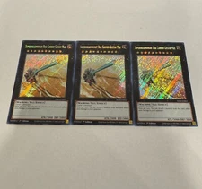 yugioh superdreadnought rail cannon gustav max secret rare 3x ra04-en063 ra04