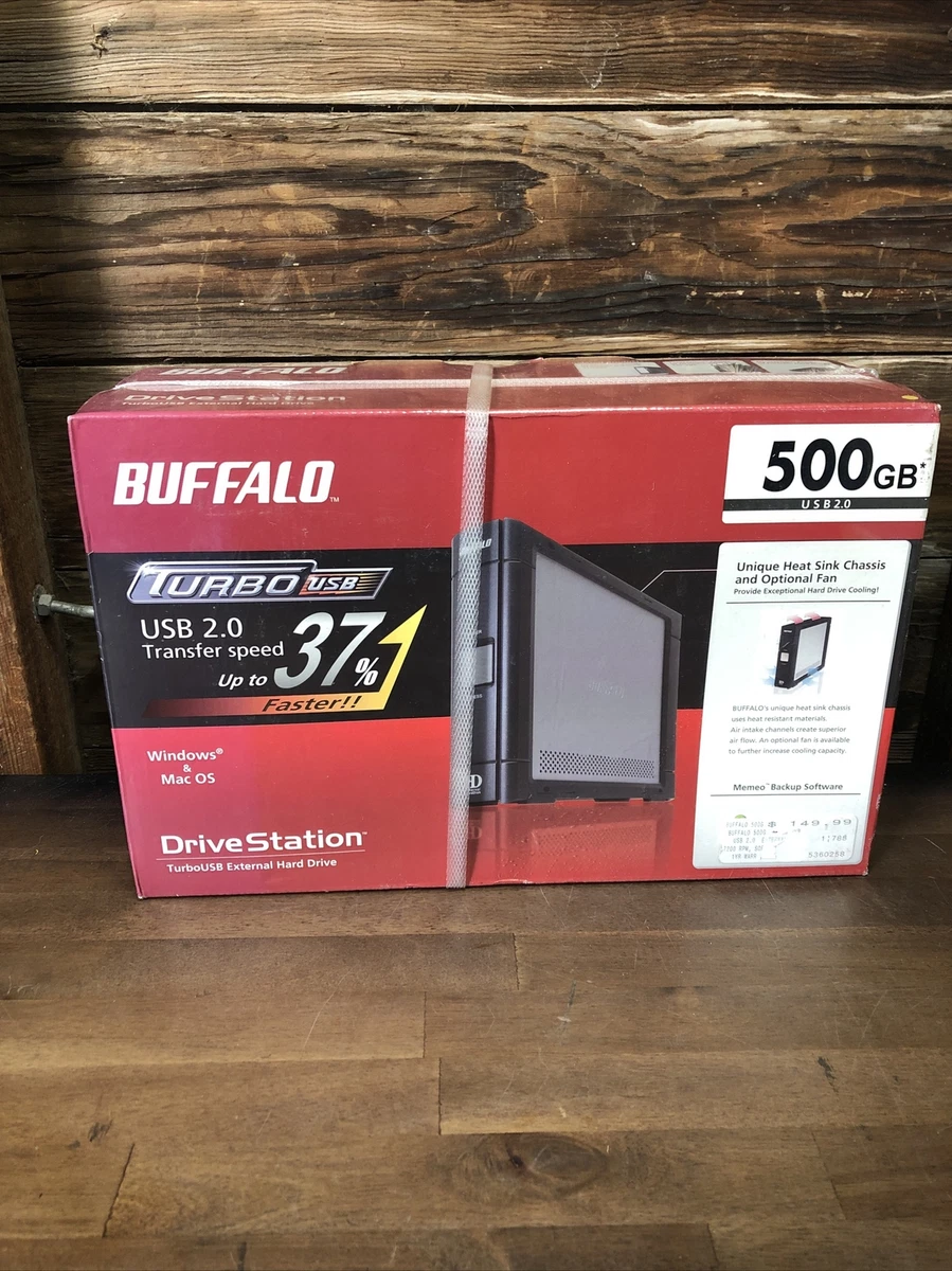 Buffalo Technology 500 GB External Hard Disk Drives for sale | eBay