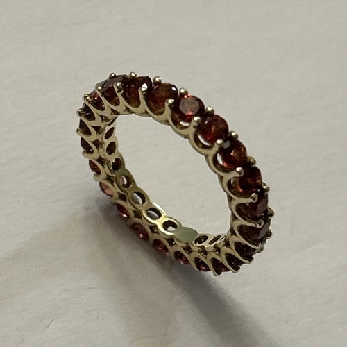 Nice Sterling Silver 925 Eternity Ring Size 7 - Picture 10 of 12