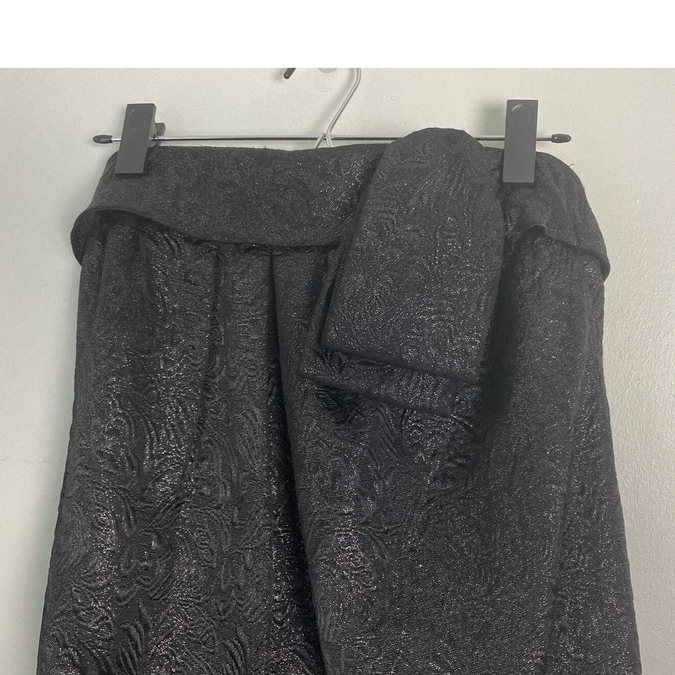 Mini Vestido CYNTHIA Cynthia Steffe Para Mujer Negro Brocado Sin Tirantes Talla 2 Foto 3 de 4