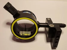 DAVIS Adapter to mount 3/8" Spot Hogg scope-BLACK (Scope not included)