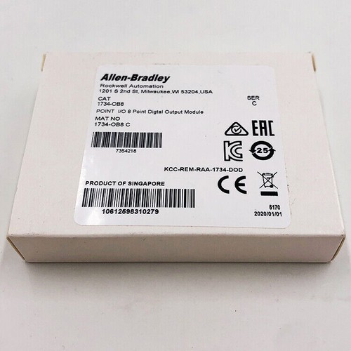 New AB 1734-OB8 POINT I/O 8 Point Digital Output Module 1734OB8 US Free Tax - Picture 4 of 9