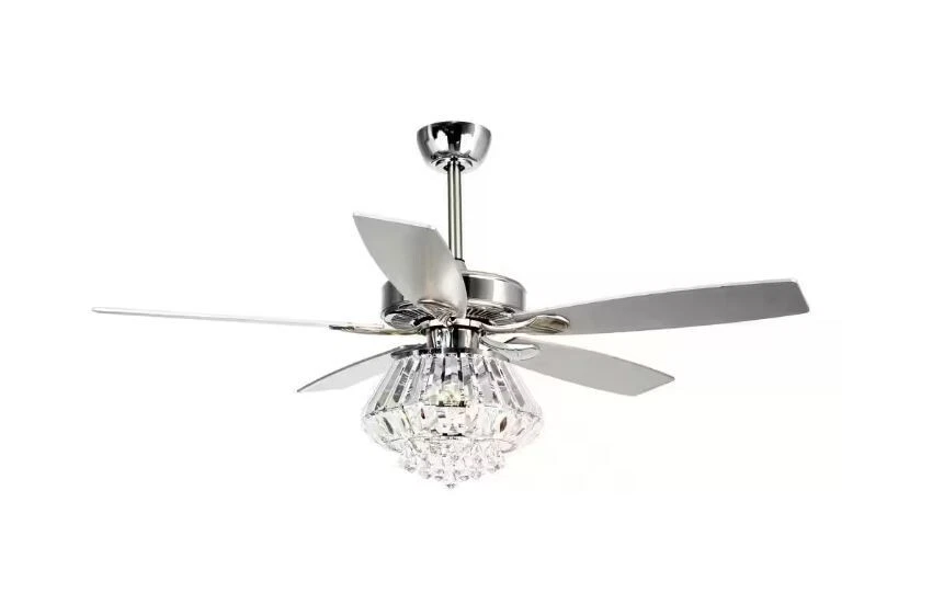 Parrot Uncle - Zuniga 52 In Mount Crystal Chandelier Ceiling Fan Remote - Image 2 of 4