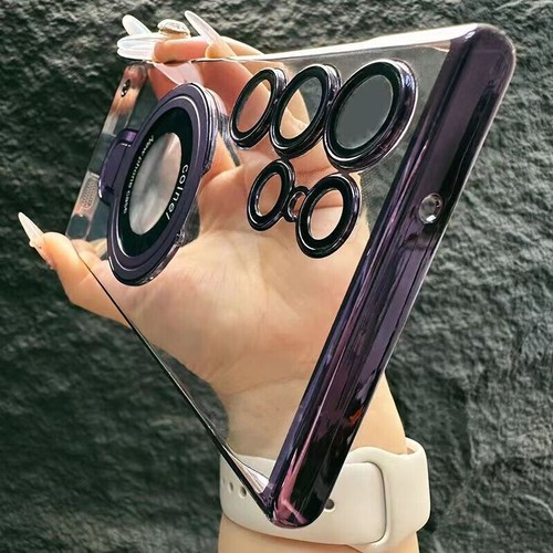 Ultra-Thin Transparent Frameless Magnetic Phone Case for Samsung S25 Ultra Plus - Zdjęcie 25 z 26