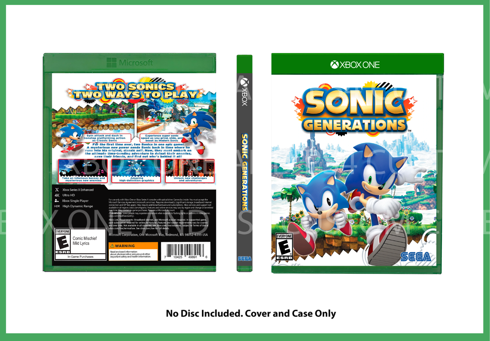 Sonic - Generations - Xbox 360