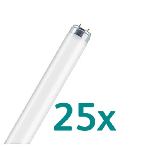 25x Osram Leuchtstofflampen L 58 Watt 840 G13