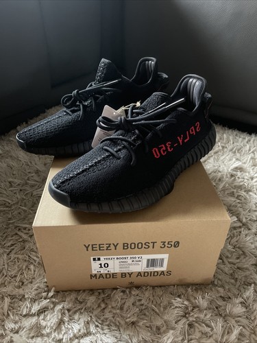 bred yeezy size 10