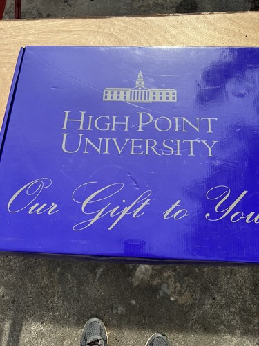 High Point University Cast Aluminum Platter Alumni High Point Panthers - Picture 4 of 5