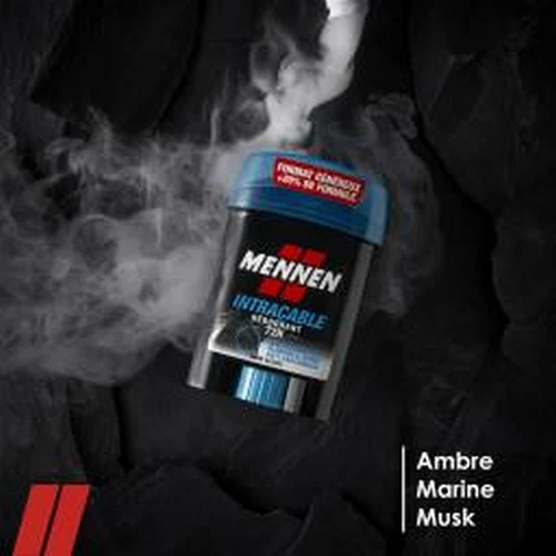 Mennen Déodorant Homme Stick Intraçable 72h Le stick de 60ml - Photo 1/1