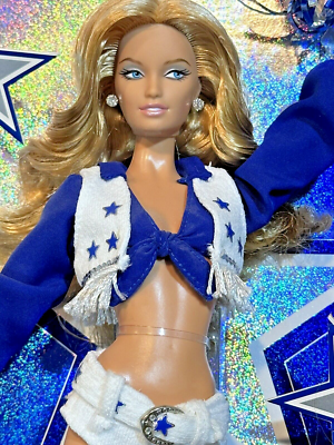 ら*読様 ダラスカウボーイズ チアリーダーバービー Dallas Cowboys Cheerleaders 2008 Barbie Doll for sale online | eBay