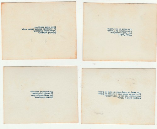 CZECHOSLOVAKIA, MACOCHA, CAVES, 10 MINI PCS, ORIGINAL PACK, MINT ABOUT 1935 - Picture 4 of 8