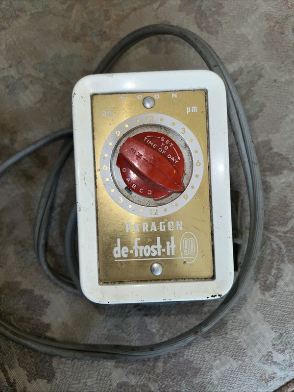 Vintage Paragon - DE-FROST-IT - Defrost Timer, Fridge Defroster - Model DT-21X