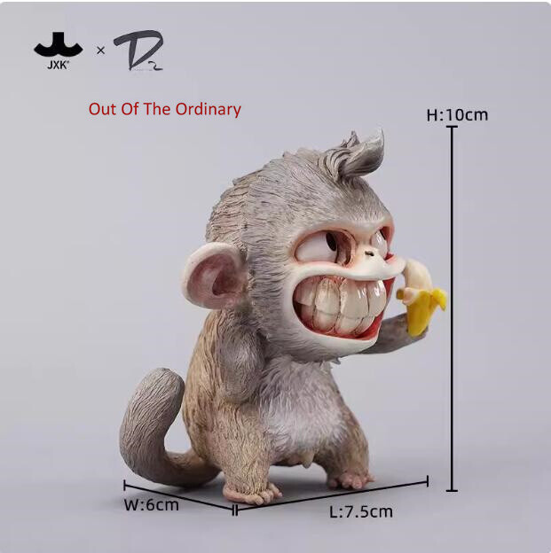 JXK JXKD2 The Chinese Zodiac Series Monkey Resin Figurine Limited Models Statues JXK JXKD2 The Chinese Zodiac Series Monkey Resin Figurine Limited Models Statues