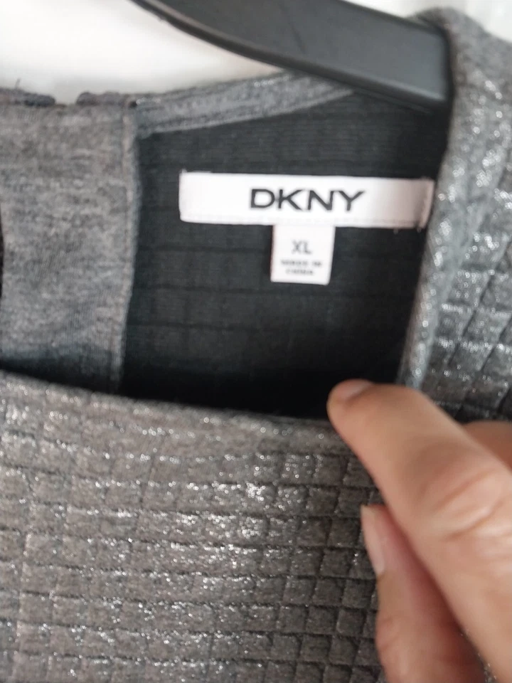 Vestido DKNY Niña Talla XL Gris Jaspeado Foto 3 de 4