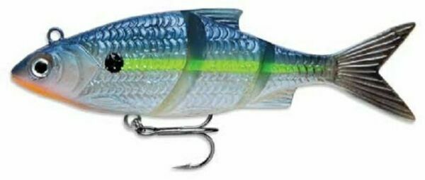 Storm Live Kickin' Shad 05 – Leurre Souple Bleu Acier Pour Pêche