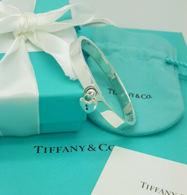Tiffany & Co. RARE Hinged Keyhole Heart Padlock 6.25