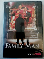 Family Man - DVD - Nicolas Cage - Tea Leoni - Elvis Costello U2 Pal Short Films