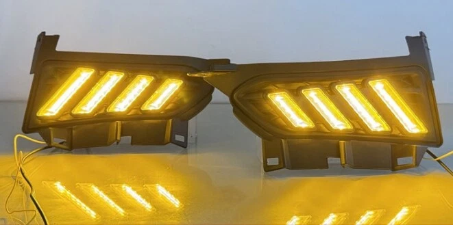 Luz de circulación diurna LED DRL para Nissan Versa 2020-2022 intermitente antiniebla Foto 4 de 4