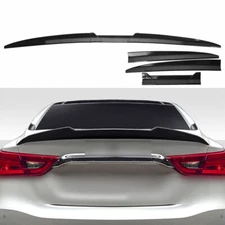 Carbon Fiber Look Car Rear Trunk Spoiler Lip Roof Wing For Kia Forte Optima K5