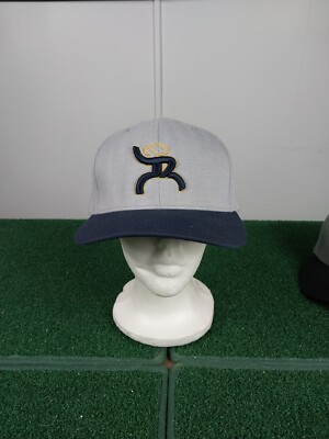 Hooey Hat Get Your Hooey Snap Back Embroidered  Blue/Gray Adjustable Clean