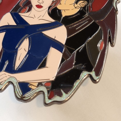 Pin esmalte de fantasía de 3" ACOTAR Nesta Archeron Cassian Nessian - Imagen 4 de 7