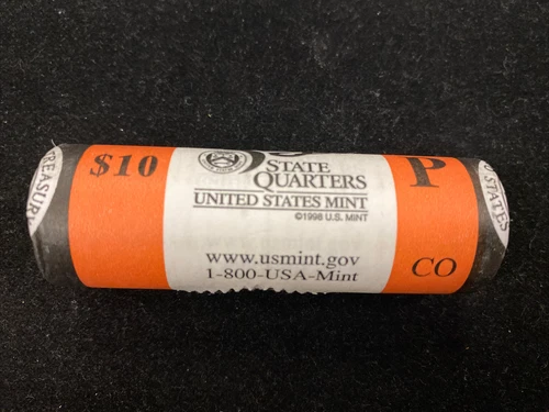 2006 Colorado Uncirculated Quarter Roll + Original Mint Wrap + Philadelphia Mint