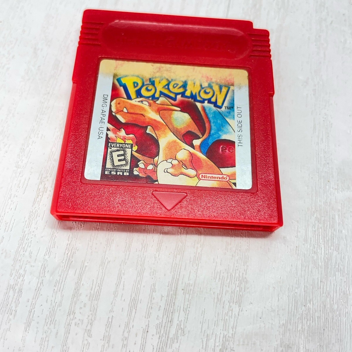 Pokemon Red Version (Nintendo Game Boy, 1998) Authentic Untested