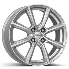4 cerchi in lega DEZENT TN silver 6,5x16 4x108 ET 32 per CITROEN OPEL PEUGEOT