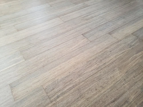 8" Sample Piece - Ambient® Oyster Shell Rigid Core Bamboo Flooring