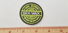 VTG 80's MR ZOGS SEX WAX WAVE RAD NOS SURF SURFING SURFBOARD SKATEBOARD STICKER