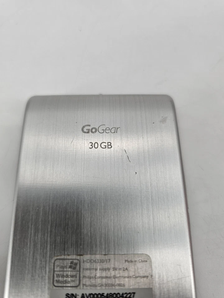 Philips GoGear 30 GB Jukebox Reproductor de MP3 Reproductor multimedia Almacenamiento HD633017 Foto 4 de 4