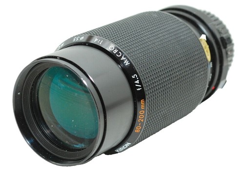 Auto Makinon 80-200mm f 4.5 Zoom Macro - Minolta MD Mount - Clean