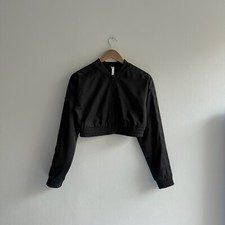 Alo Yoga Cropped Jacket Black Size S Women’s