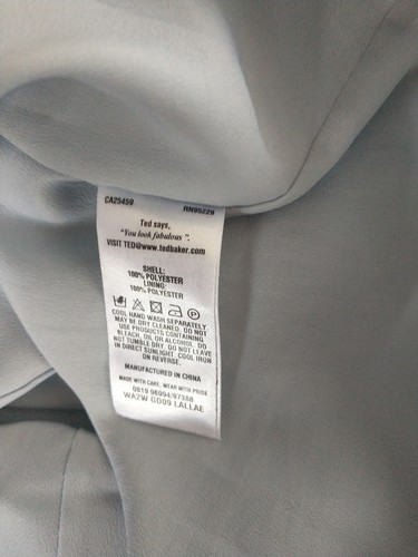 Ted Baker Lined Dress Size Small (TB2) - Picture 6 of 6