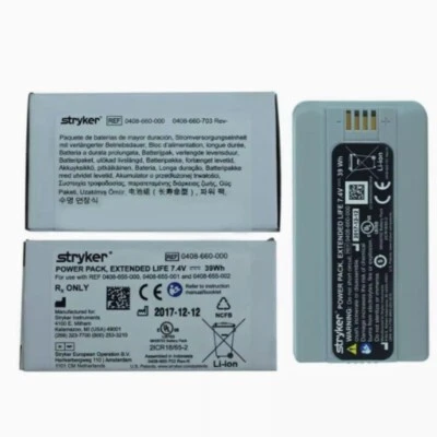 STRYKER Medical Equipment Battery 0408-660-000 7.4v 39wh