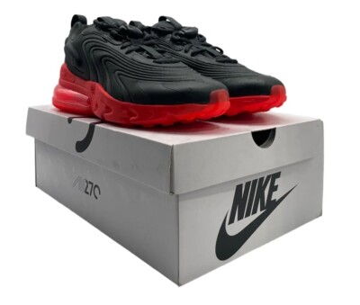 Nike Air Max 270 React Eng Mens 9.5-10 Casual Running Shoe Dk Gray Black Sneaker
