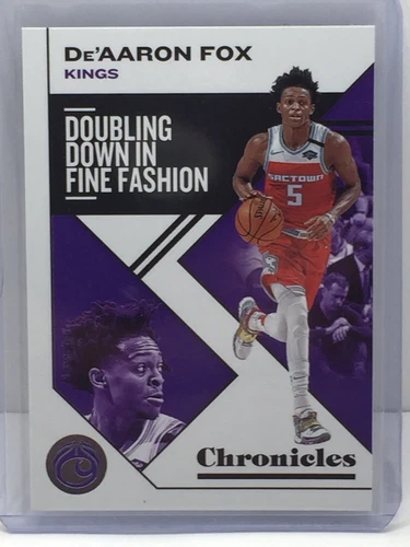 De'Aaron Fox 2019 Panini De'Aaron Fox #29