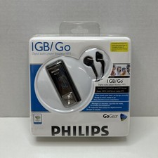 Philips 1gb Gogear Sa1110 Portable Digital Audio Music Player Black New Read