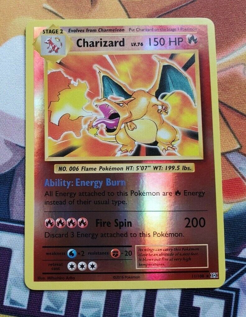 Mavin  Charizard XY Evolutions NM 11/108 Holo Foil Rare Nice Centering  Pokemon TCG