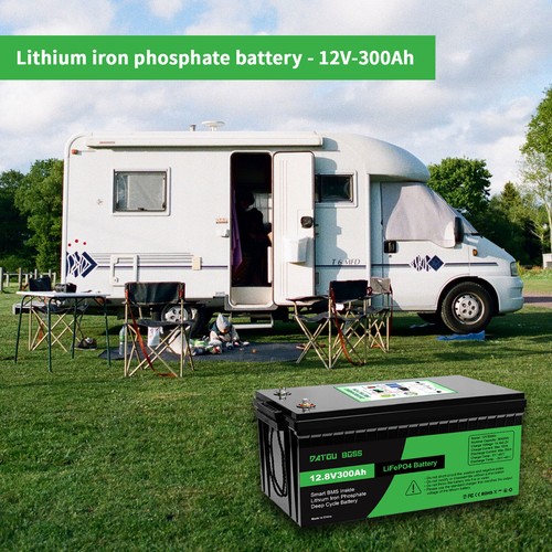 12V LiFePO4 300Ah lithium battery BMS solar battery solar system boat RV caravan - Picture 2 of 51