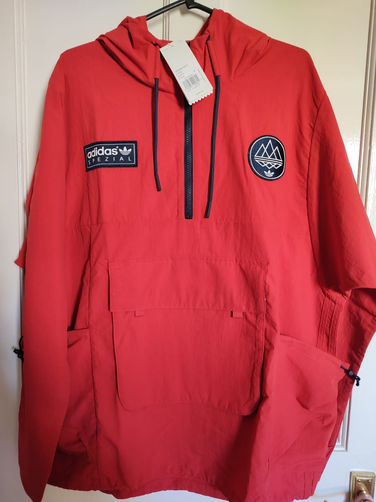 adidas SPZL Todmorden Smock - Red, L 