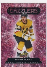 2022-23 UPPER DECK BRAYDEN PACHAL PINK DAZZLERS ROOKIE